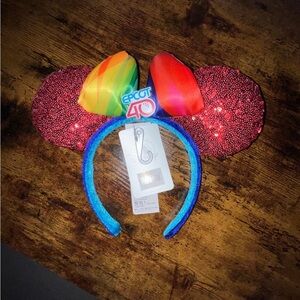 Epcot 40th Anniversary Minnie Ears